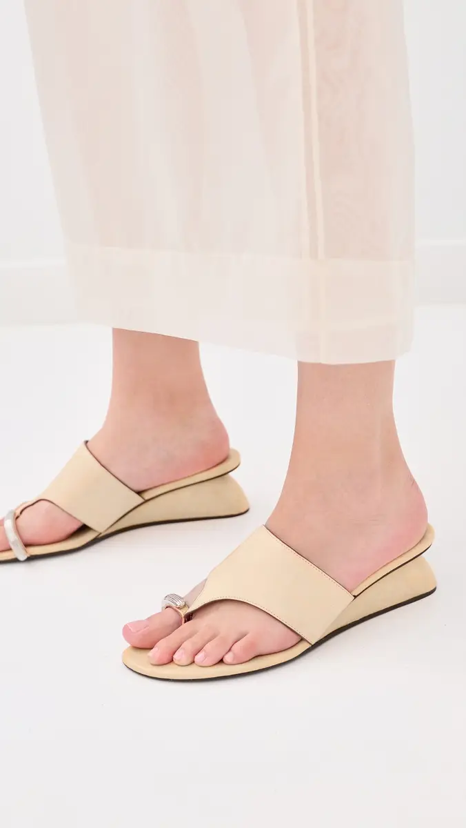 Tory Burch Pierced Wedge Sandals | Thumbnail 3 Tory Burch Pierced Wedge Sandals | Thumbnail 3
