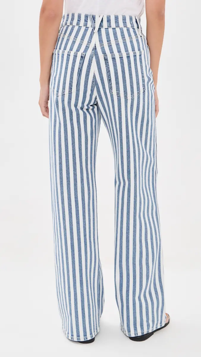 Veronica Beard Jean Taylor Striped Jeans | Thumbnail 3 Veronica Beard Jean Taylor Striped Jeans | Thumbnail 3