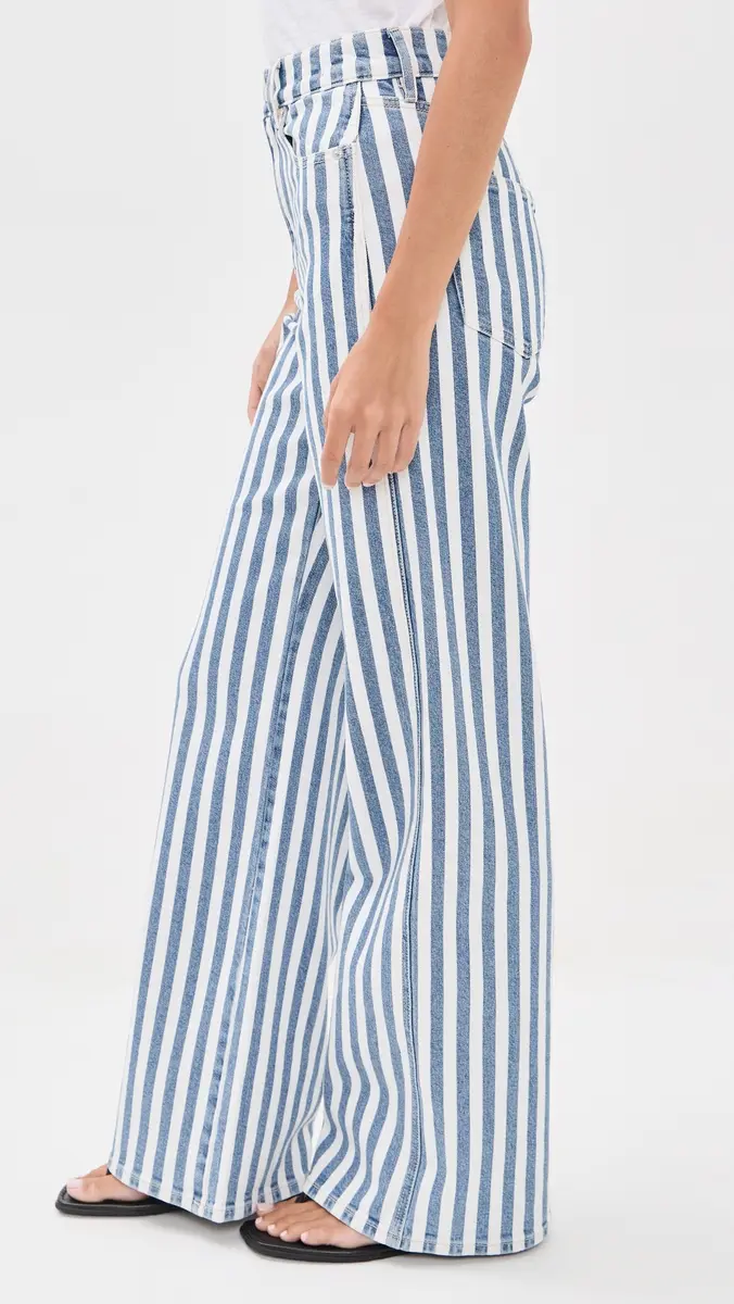 Veronica Beard Jean Taylor Striped Jeans | Thumbnail 4 Veronica Beard Jean Taylor Striped Jeans | Thumbnail 4