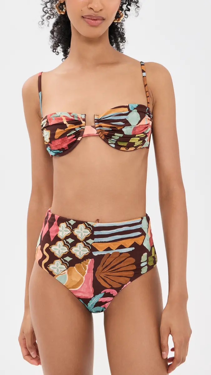 MINKPINK Isola High Waisted Bikini Bottoms | Thumbnail 4