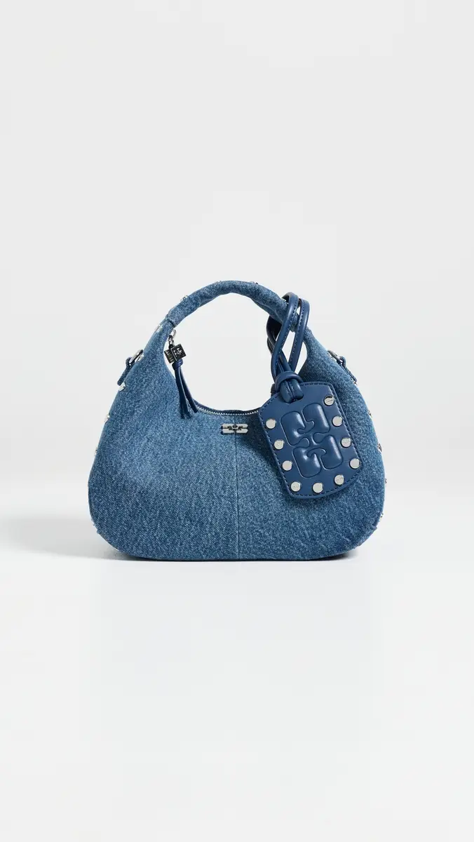 Ganni Hobo Studs Mini Bag | Thumbnail 2