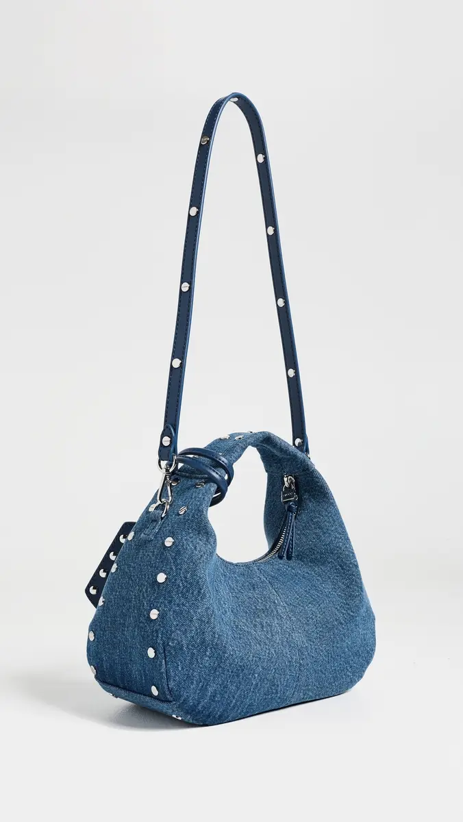 Ganni Hobo Studs Mini Bag | Thumbnail 4