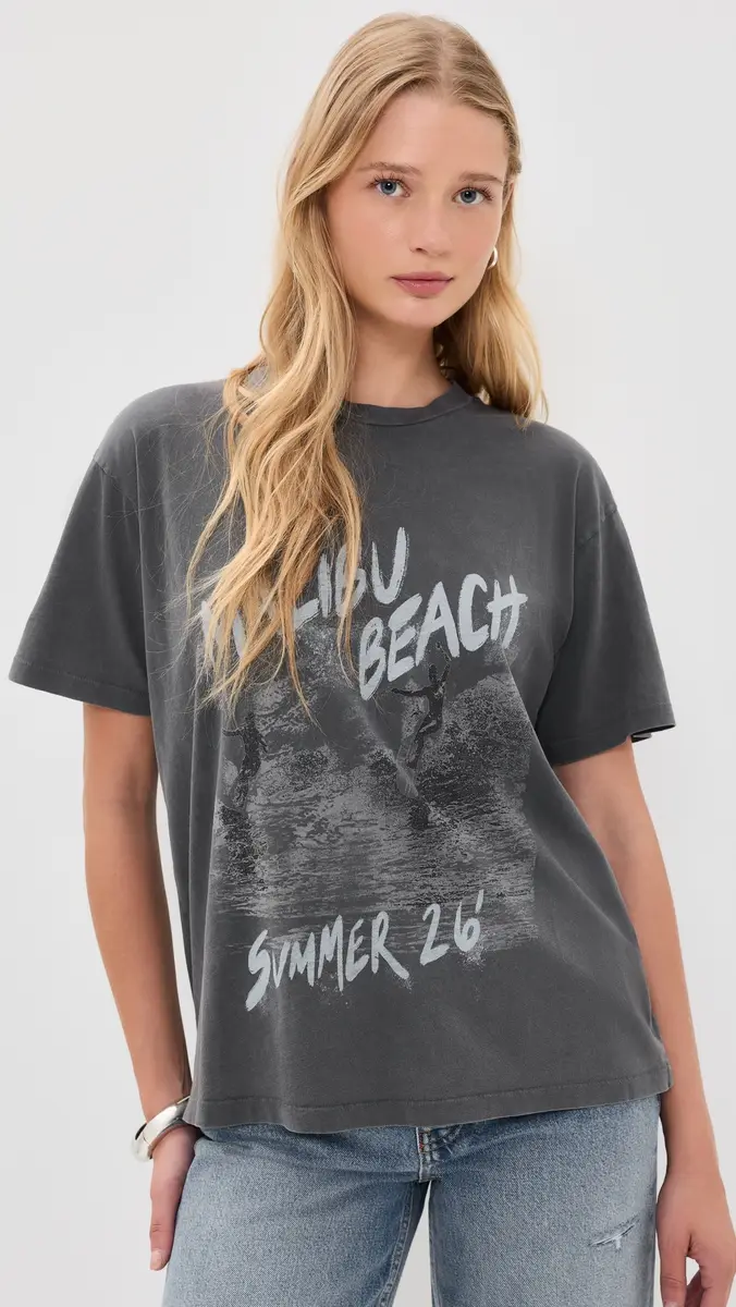 Anine Bing Cade Surfer Tee | Thumbnail 2 Anine Bing Cade Surfer Tee | Thumbnail 2