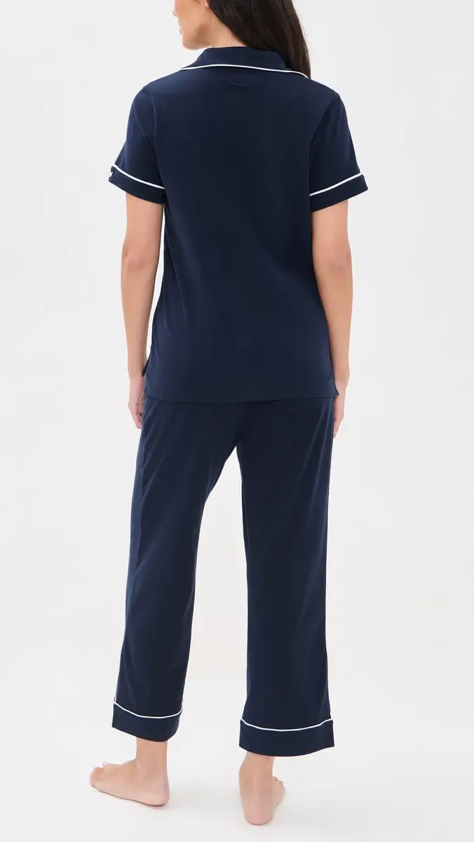 Petite Plume Cropped Pajamas Set | Thumbnail 3 Petite Plume Cropped Pajamas Set | Thumbnail 3