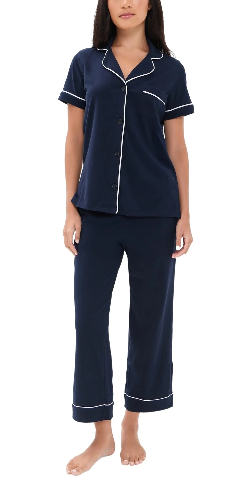 Petite Plume Cropped Pajamas Set