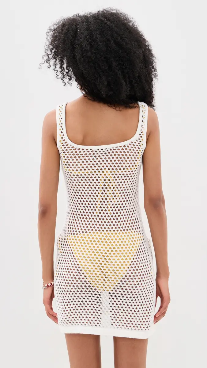 MINKPINK Soleia Crochet Cover Up Mini Dress | Thumbnail 3 MINKPINK Soleia Crochet Cover Up Mini Dress | Thumbnail 3