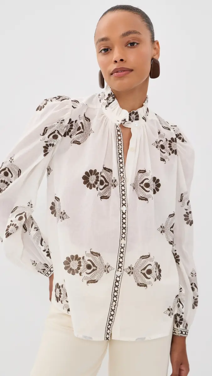 ALIX OF BOHEMIA Annabel Java Cactus Shirt | Thumbnail 2 ALIX OF BOHEMIA Annabel Java Cactus Shirt | Thumbnail 2