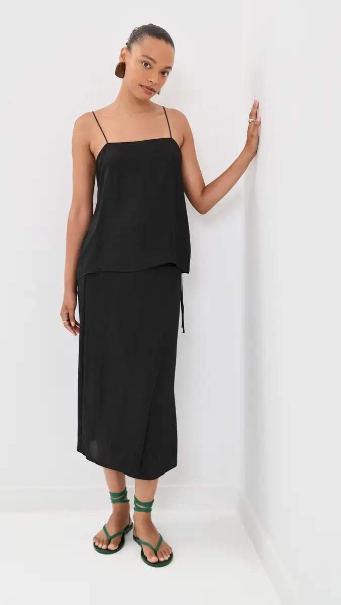 Tibi Summer Slip Wrap Skirt | Thumbnail 5 Tibi Summer Slip Wrap Skirt | Thumbnail 5