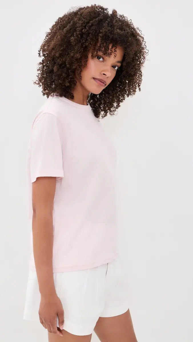 Sold Out NYC The Iconically Soft Perfect Tee Peony | Thumbnail 4 Sold Out NYC The Iconically Soft Perfect Tee Peony | Thumbnail 4