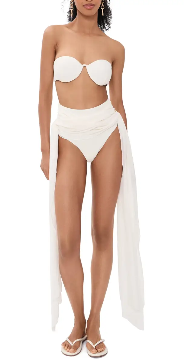 Andrea Iyamah Andes One Piece Ivory M | Image 1 Andrea Iyamah Andes One Piece Ivory M | Image 1
