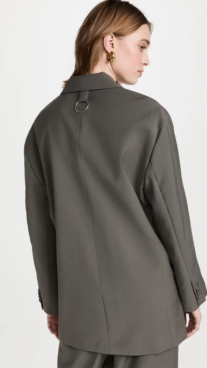 Tibi Tropical Wool Liam Blazer | Thumbnail 3 Tibi Tropical Wool Liam Blazer | Thumbnail 3