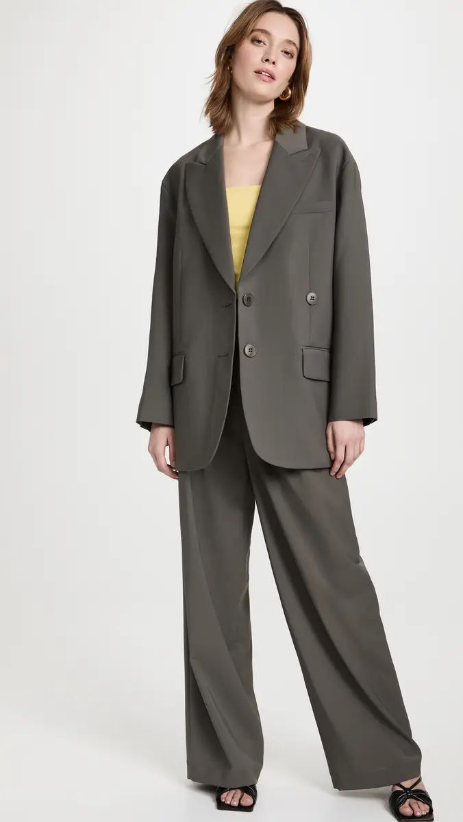Tibi Tropical Wool Liam Blazer | Thumbnail 5 Tibi Tropical Wool Liam Blazer | Thumbnail 5