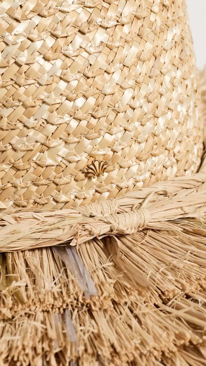 Lele Sadoughi Fringe Straw Hat | Thumbnail 4 Lele Sadoughi Fringe Straw Hat | Thumbnail 4