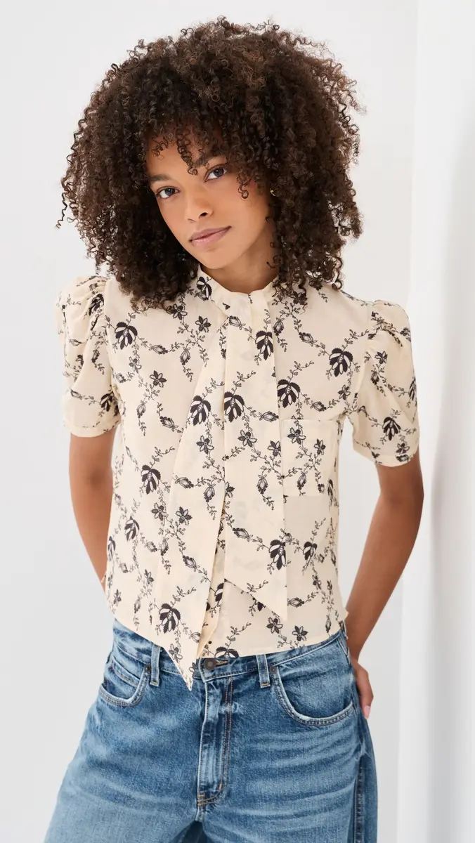ALIX OF BOHEMIA Chance Shadow Lace Shirt | Thumbnail 2 ALIX OF BOHEMIA Chance Shadow Lace Shirt | Thumbnail 2