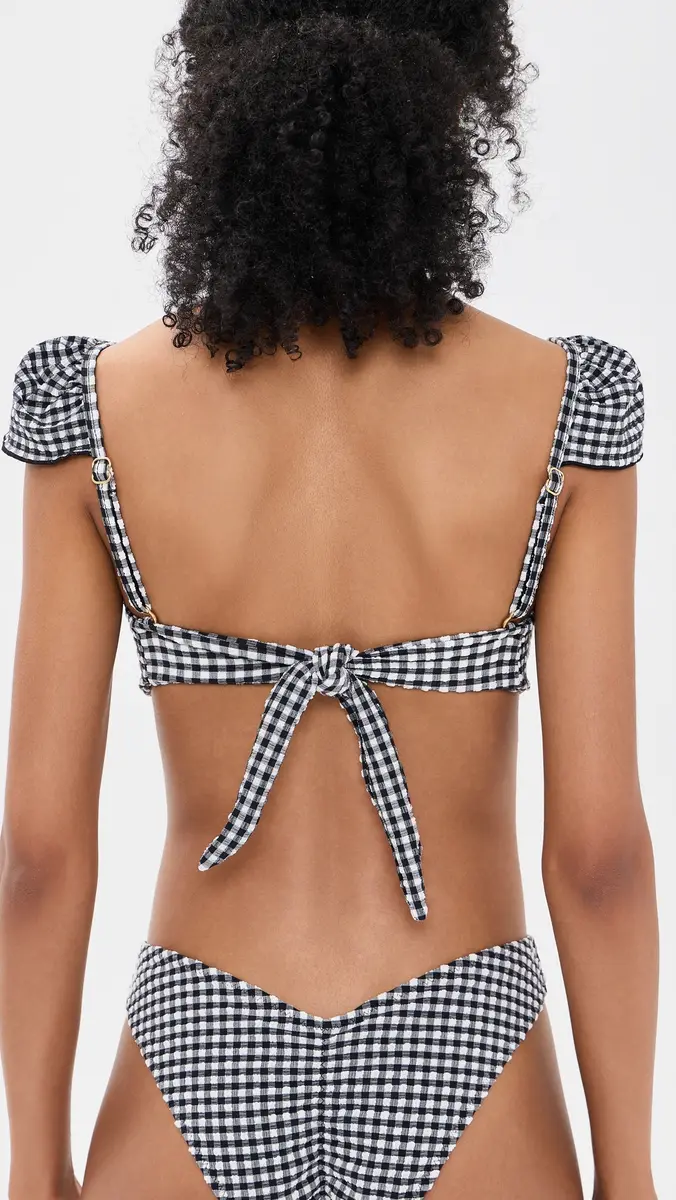 Montce Gingham Cabana Bikini Top | Thumbnail 3 Montce Gingham Cabana Bikini Top | Thumbnail 3