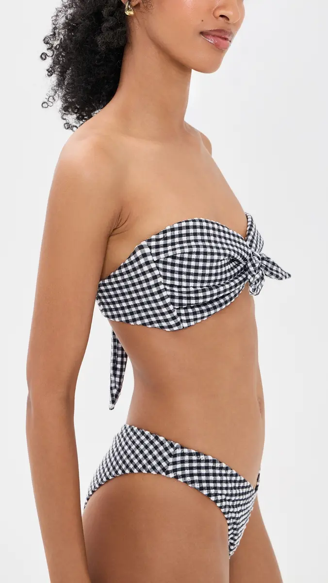 Montce Gingham Cabana Bikini Top | Thumbnail 4 Montce Gingham Cabana Bikini Top | Thumbnail 4