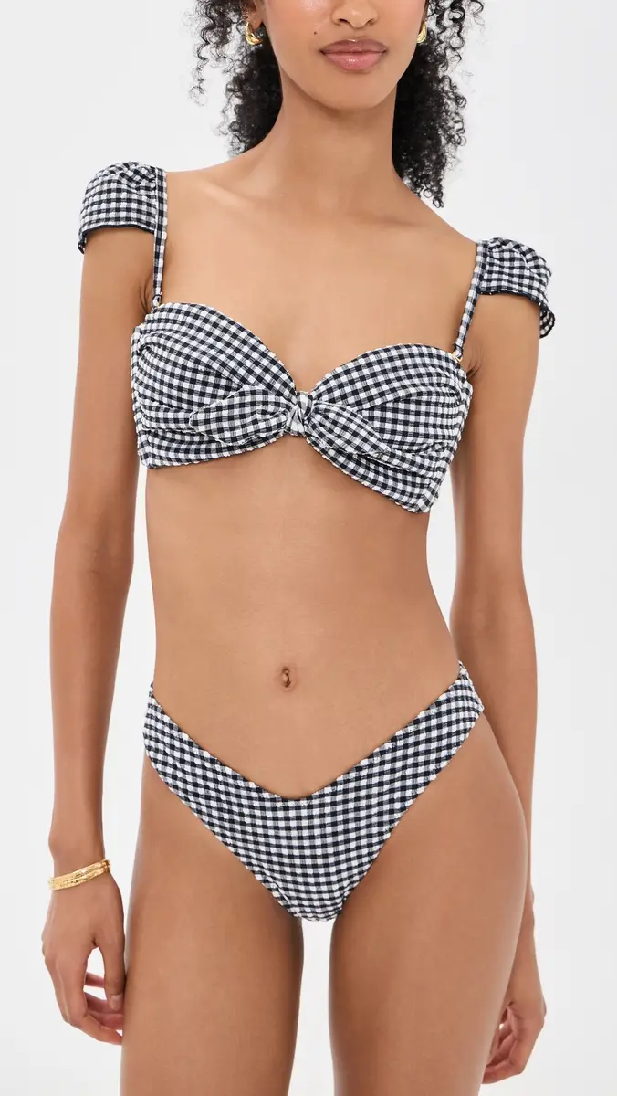 Montce Gingham Cabana Bikini Top | Thumbnail 5 Montce Gingham Cabana Bikini Top | Thumbnail 5