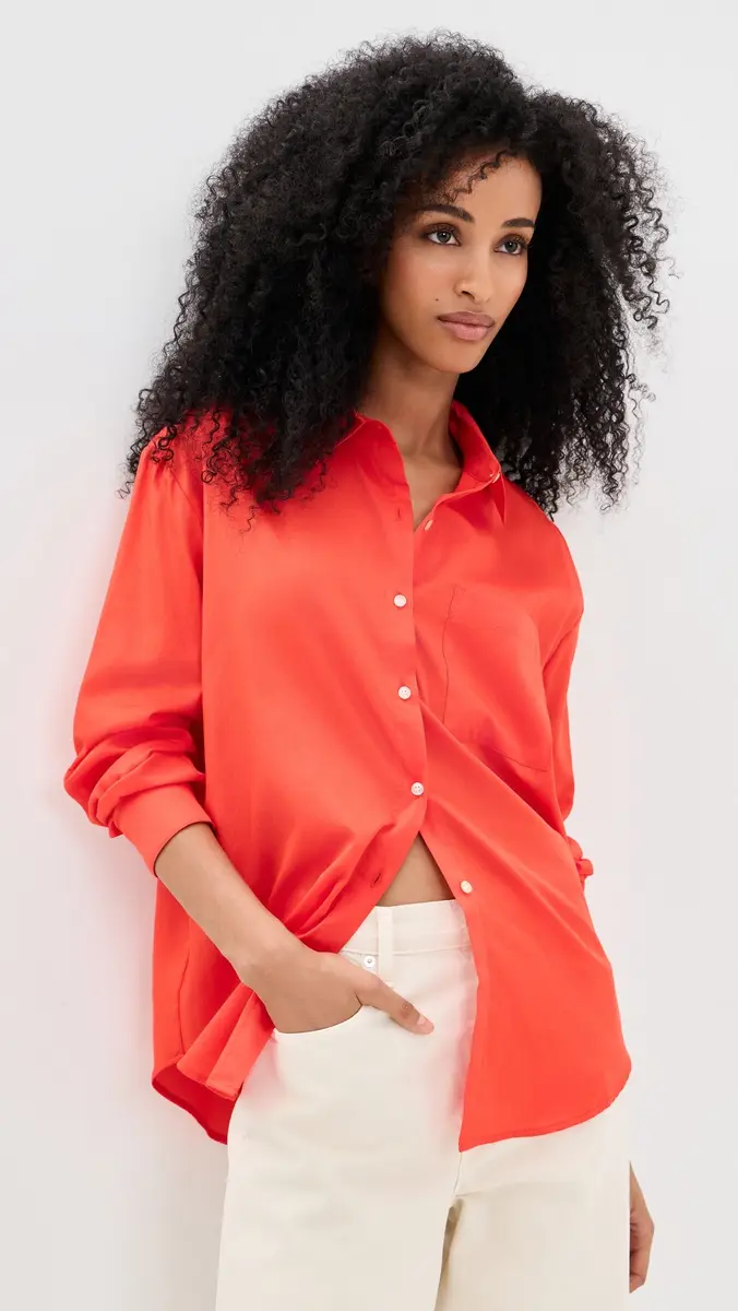 LESET Yoko Classic Button Down | Thumbnail 2