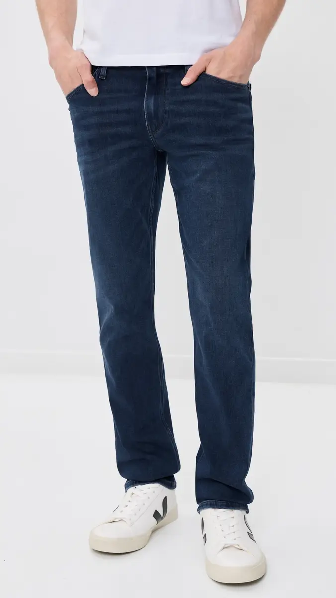 PAIGE Normandie Transcend Vintage Straight Jeans | Thumbnail 2 PAIGE Normandie Transcend Vintage Straight Jeans | Thumbnail 2