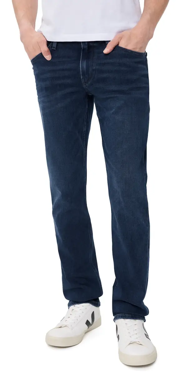 PAIGE Normandie Transcend Vintage Straight Jeans Jenkins | Image 1 PAIGE Normandie Transcend Vintage Straight Jeans Jenkins | Image 1