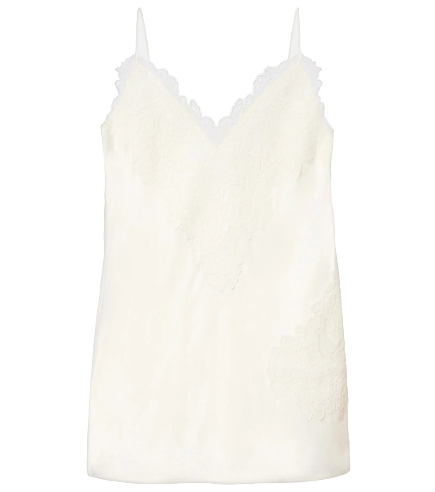 RÓHE Róhe Lace-trimmed satin camisole