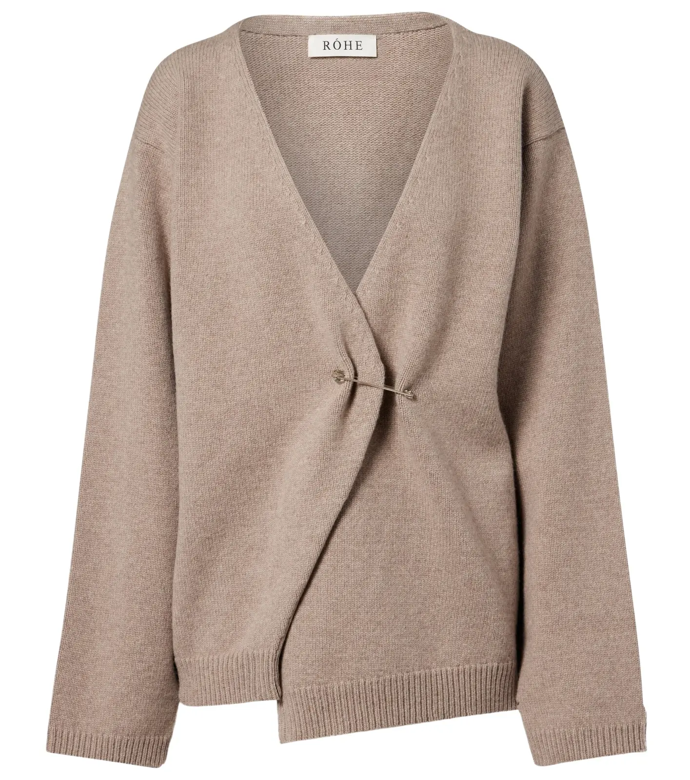 RÓHE Róhe Wool and cashmere wrap cardigan