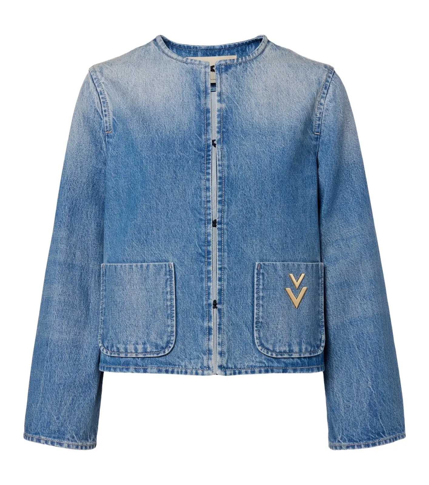 VGold faded denim jacket VGold faded denim jacket