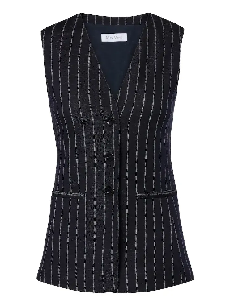 Striped vest Striped vest