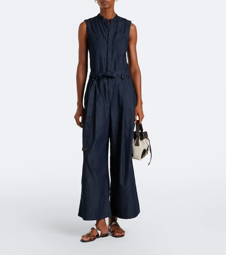 'S Max Mara 'S Max Mara Wide-leg denim jumpsuit | Thumbnail 2