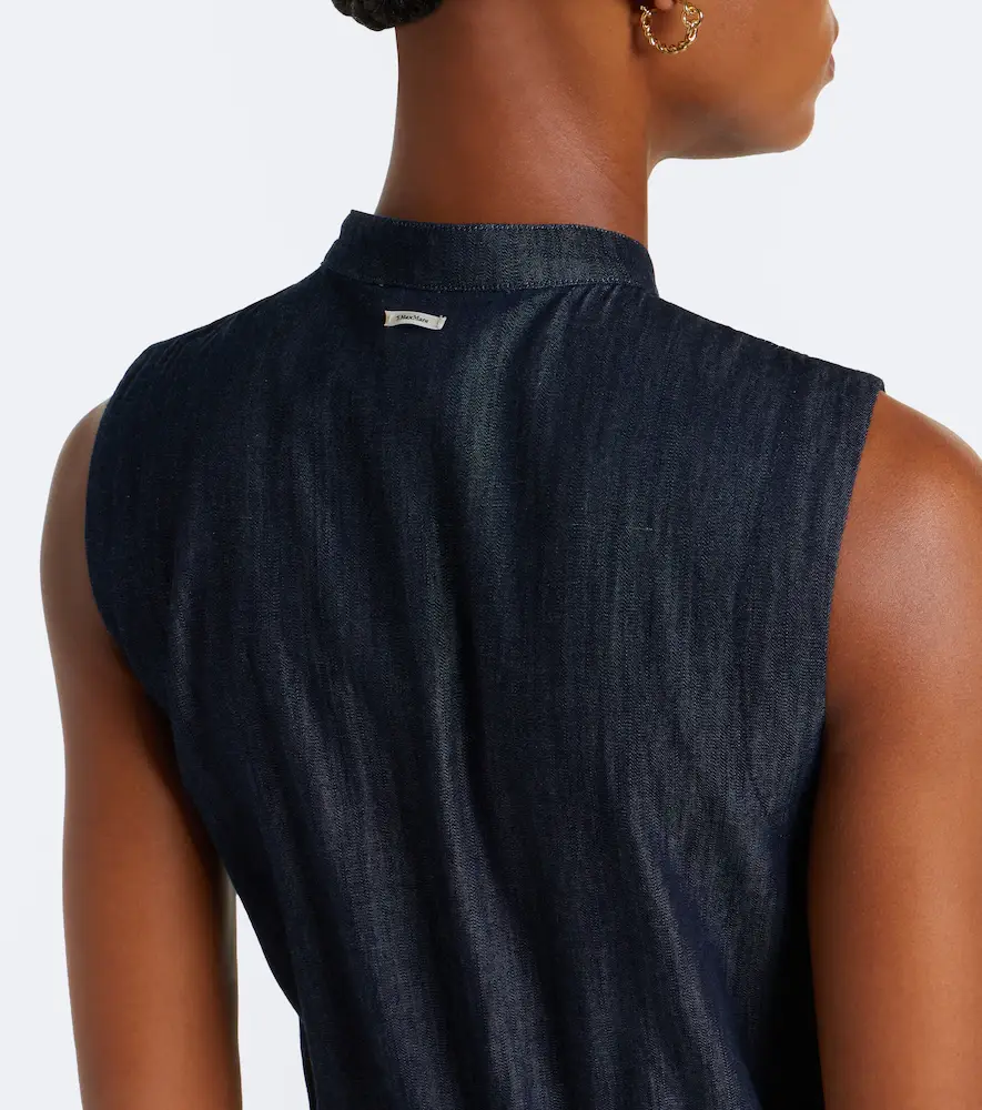 'S Max Mara 'S Max Mara Wide-leg denim jumpsuit | Thumbnail 5