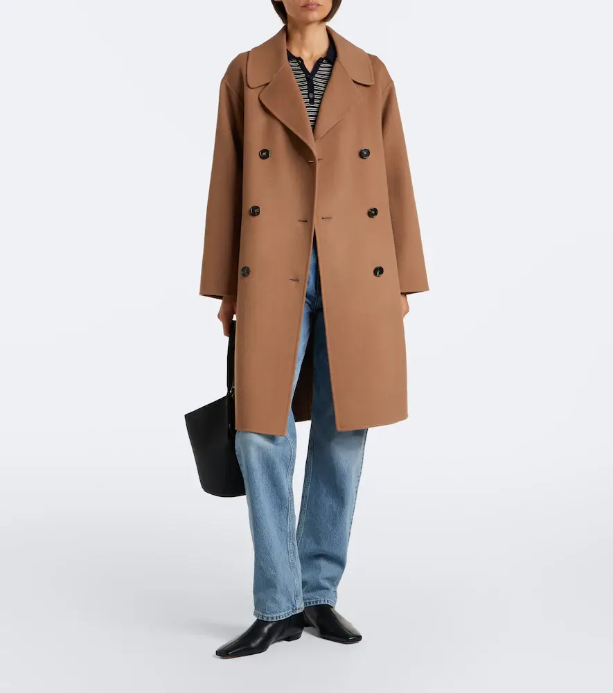 'S Max Mara 'S Max Mara Double-breasted virgin wool coat | Thumbnail 2