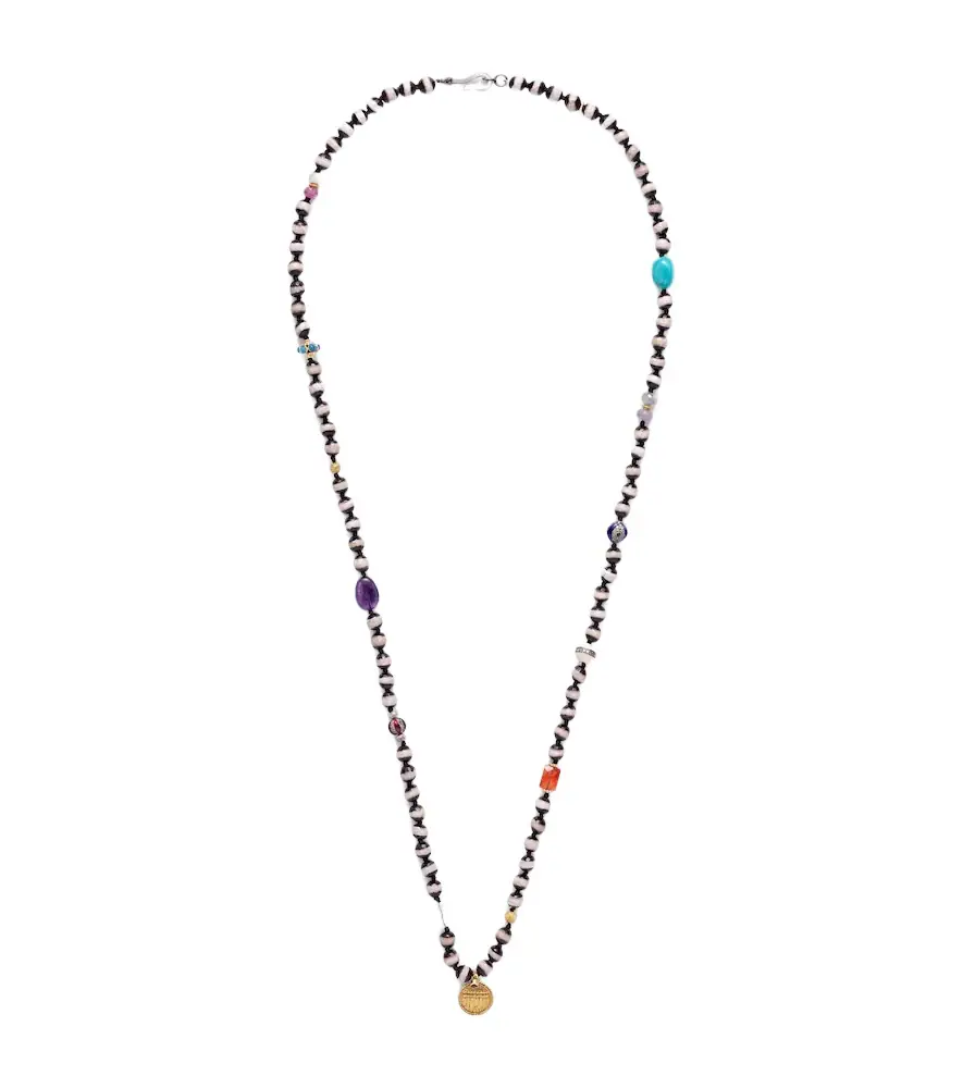 Ileana Makri Beaded necklace with gemstones | Image 1 Ileana Makri Beaded necklace with gemstones | Image 1