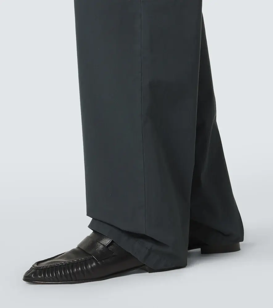 The Row Ari cotton straight pants | Thumbnail 3