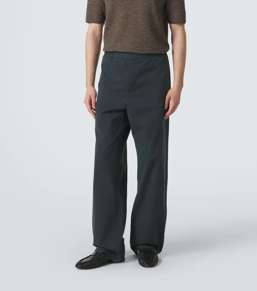 The Row Ari cotton straight pants | Thumbnail 4
