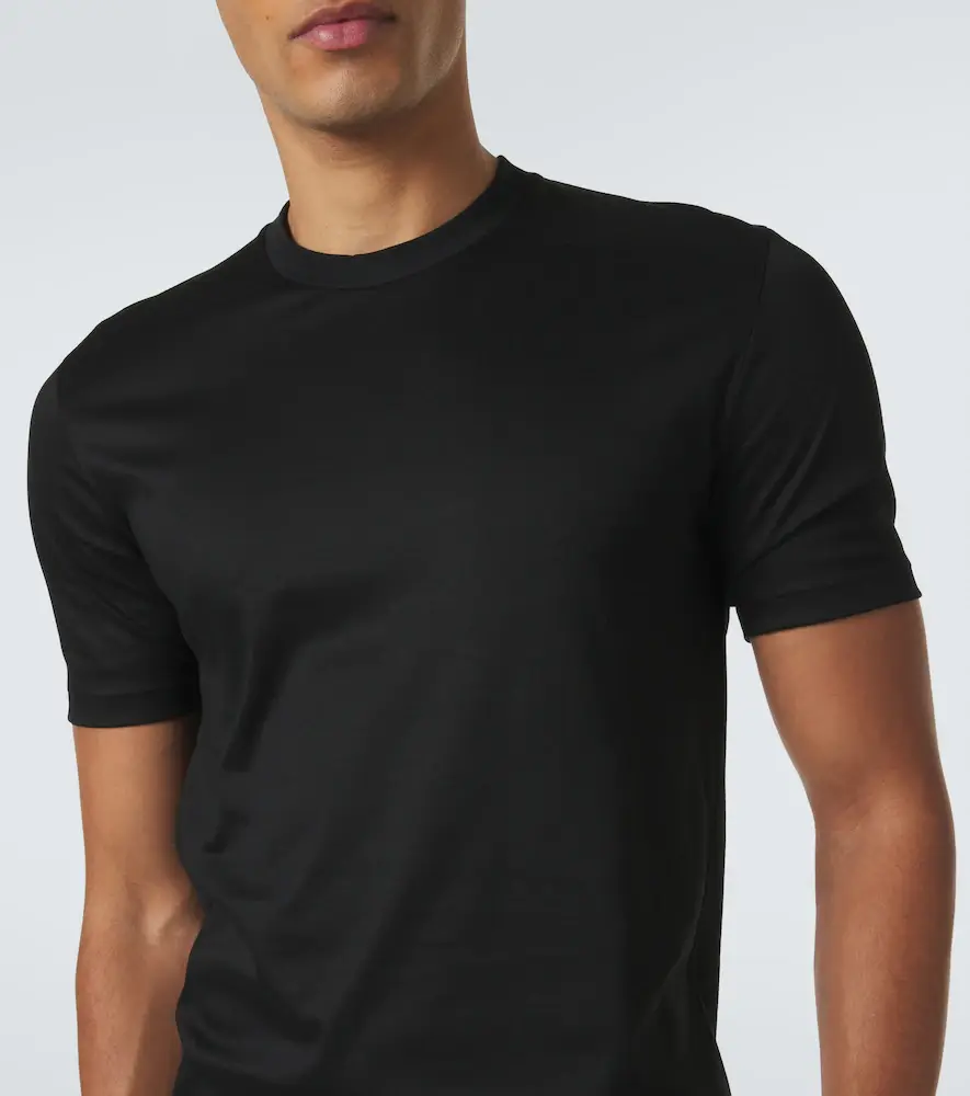 Zimmerli Cotton T-shirt | Thumbnail 4 Zimmerli Cotton T-shirt | Thumbnail 4