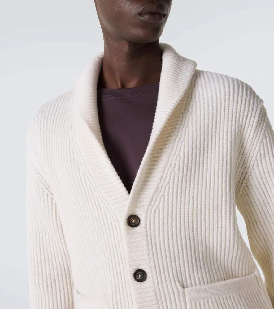 ELEVENTY Ribbed-knit wool cardigan | Thumbnail 3 ELEVENTY Ribbed-knit wool cardigan | Thumbnail 3