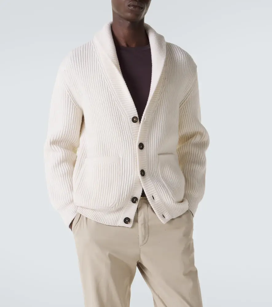 ELEVENTY Ribbed-knit wool cardigan | Thumbnail 4 ELEVENTY Ribbed-knit wool cardigan | Thumbnail 4