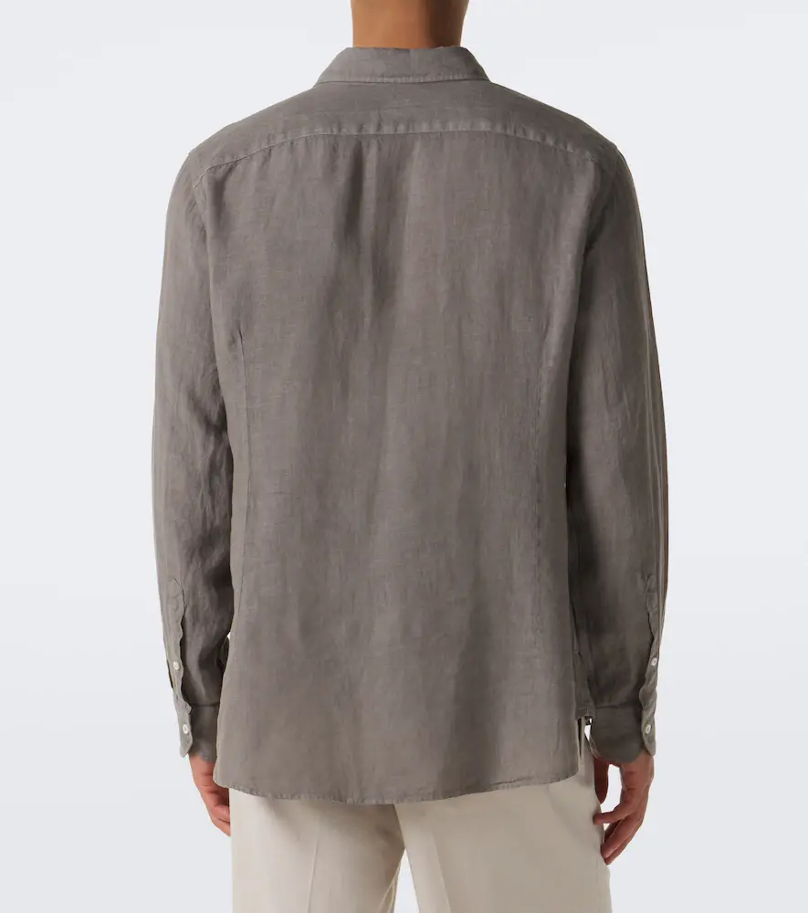 FEDELI Linen shirt | Thumbnail 5
