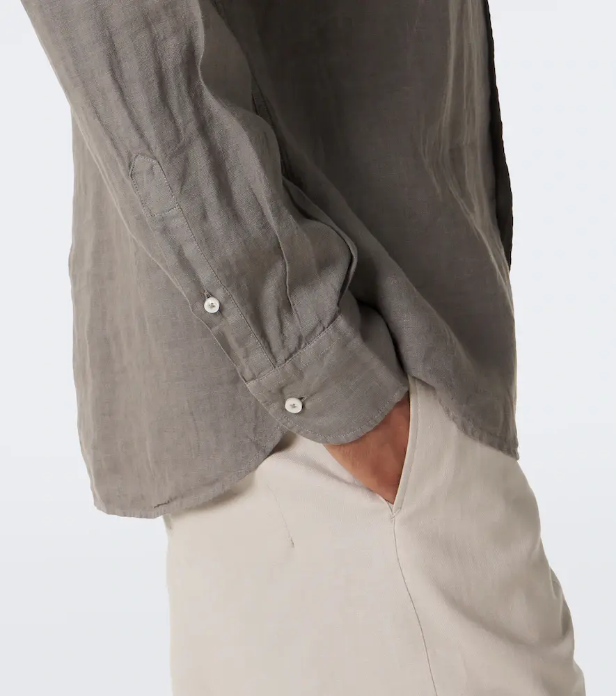 FEDELI Linen shirt | Thumbnail 6