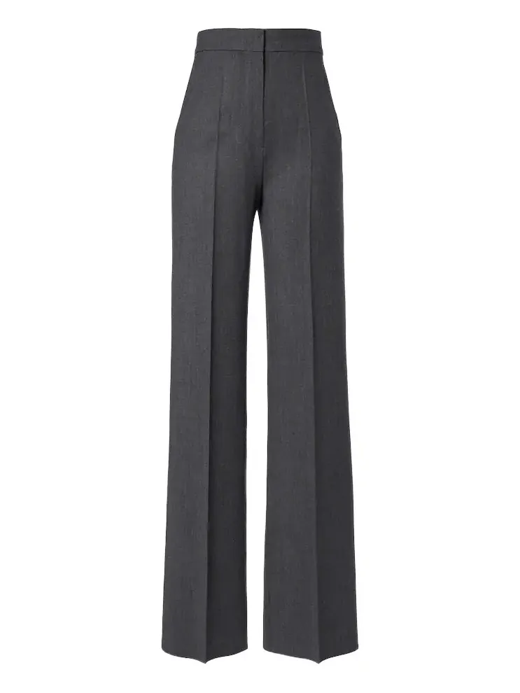 Wool-blend wide-leg pants Wool-blend wide-leg pants