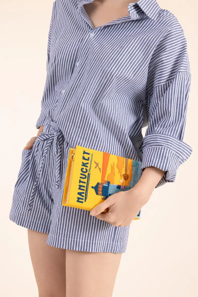 The Lady & The Sailor x Marissa Collections Sunday Shirt - Sailor Stripe | Thumbnail 3