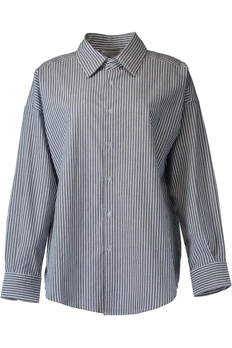 The Lady & The Sailor x Marissa Collections Sunday Shirt - Sailor Stripe | Image 1 The Lady & The Sailor x Marissa Collections Sunday Shirt - Sailor Stripe | Image 1