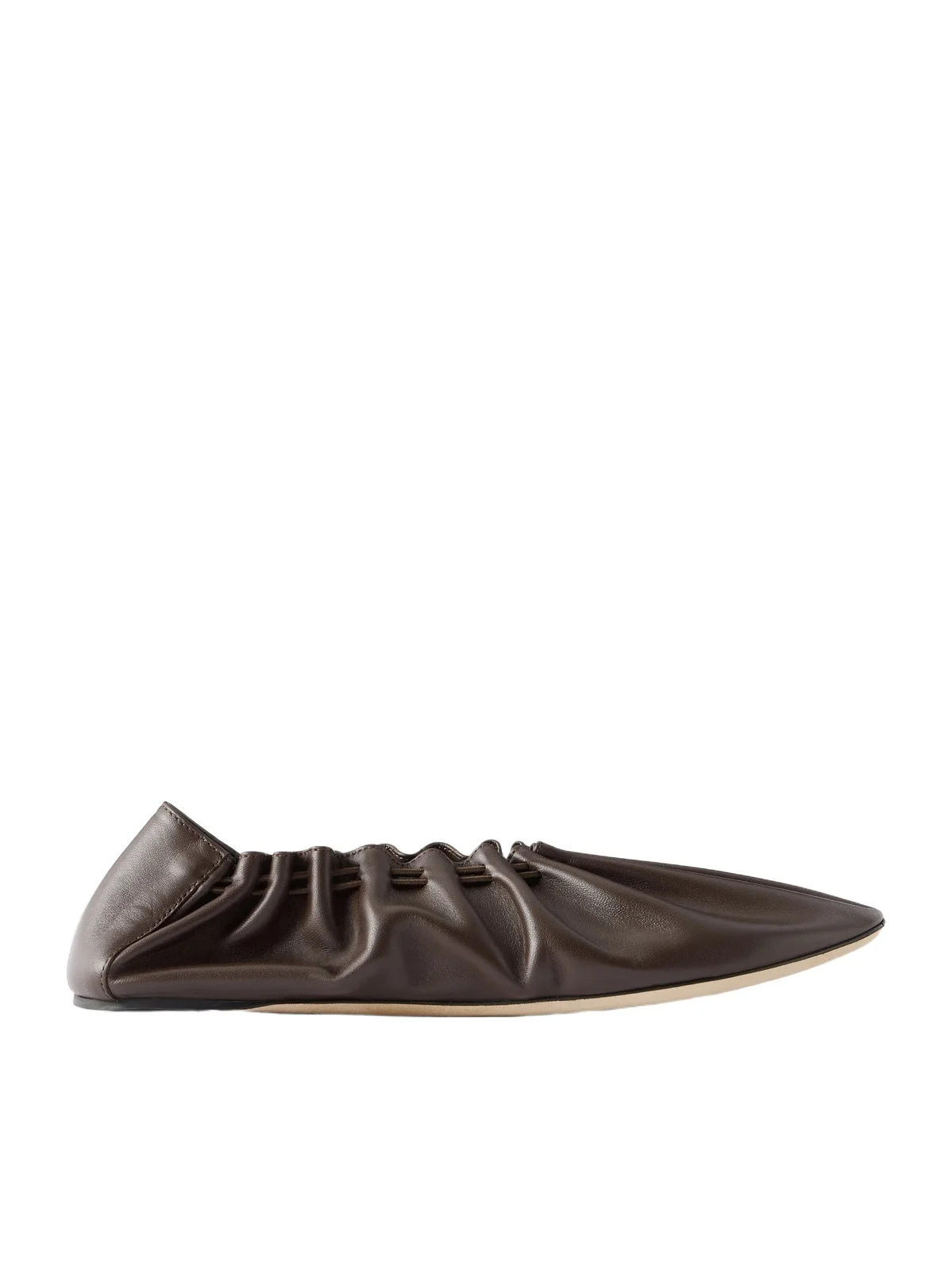 Rue Gathered Leather Ballet Flats Rue Gathered Leather Ballet Flats