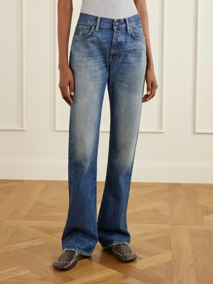 Acne Studios 2009 Mid-rise Distressed Straight-leg Jeans | Thumbnail 3