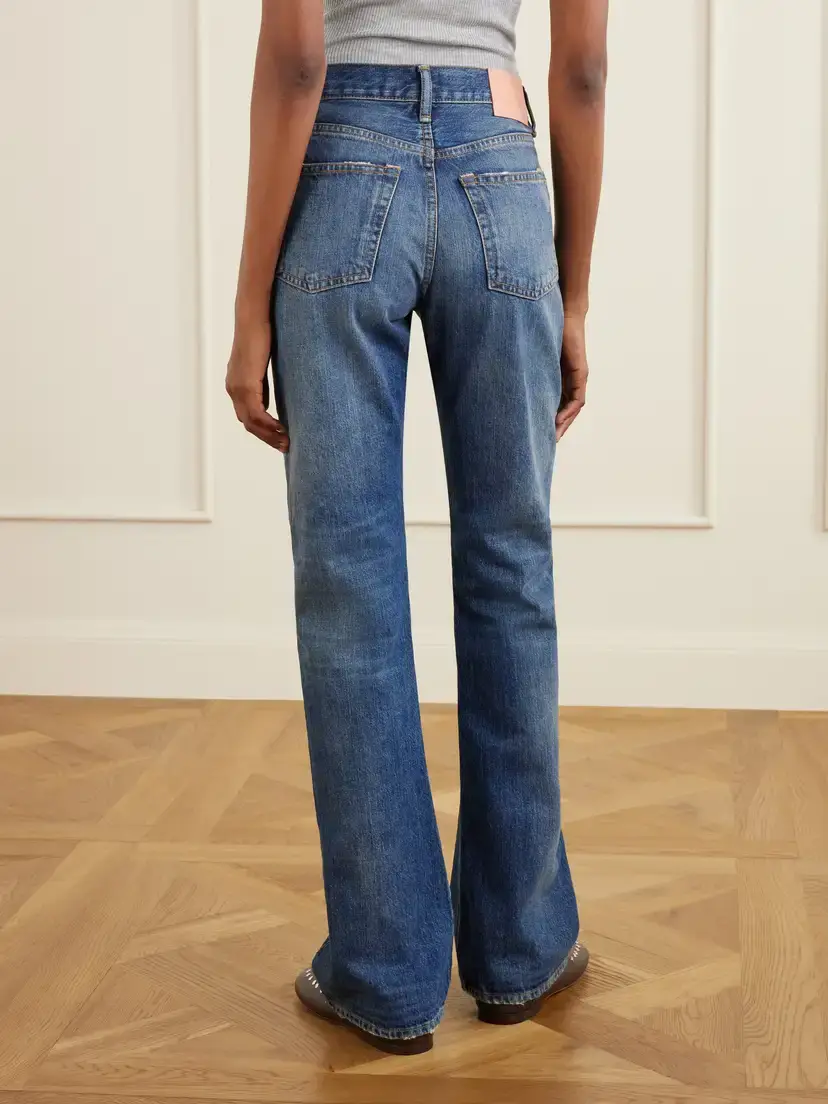 Acne Studios 2009 Mid-rise Distressed Straight-leg Jeans | Thumbnail 4