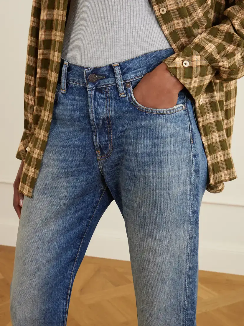 Acne Studios 2009 Mid-rise Distressed Straight-leg Jeans | Thumbnail 5