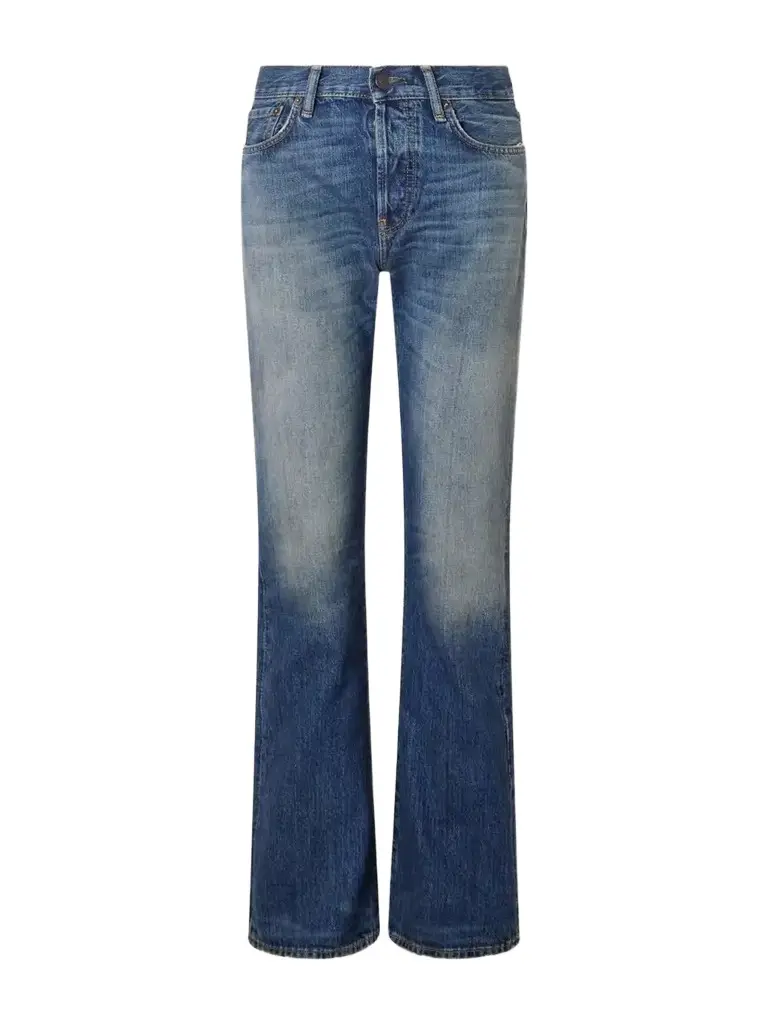 Acne Studios 2009 Mid-rise Distressed Straight-leg Jeans | Image 1 Acne Studios 2009 Mid-rise Distressed Straight-leg Jeans | Image 1