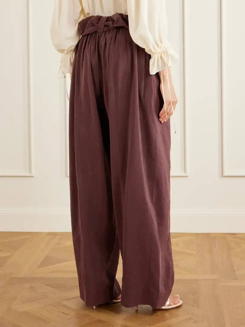 Chloé Silk-blend Wide-leg Pants | Thumbnail 3