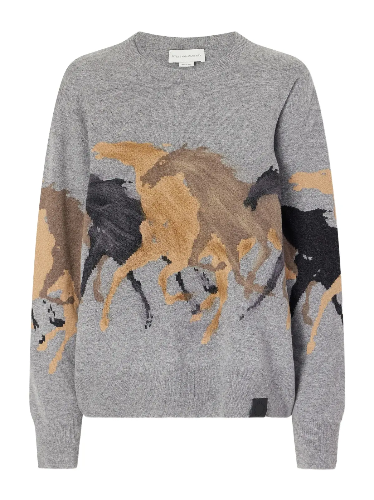 Stella McCartney Racing Horse Wool Sweater