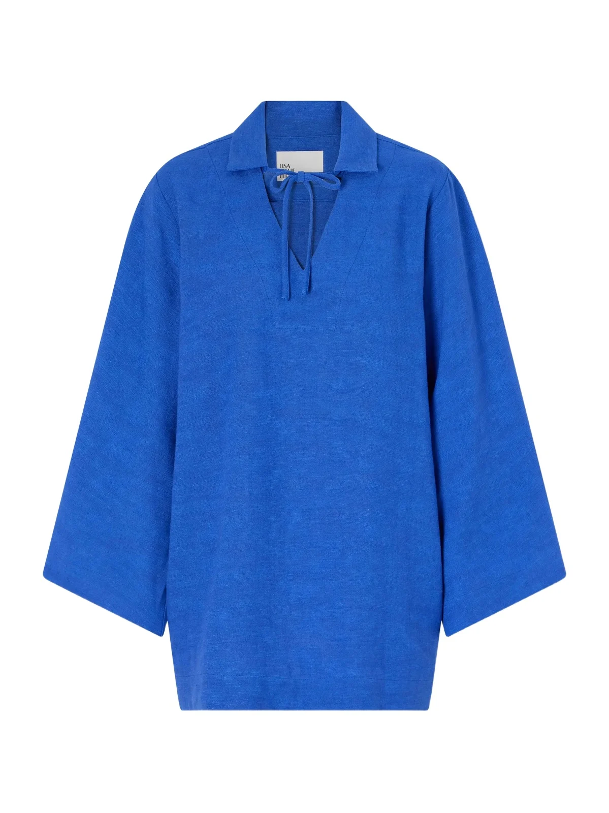 Tie-detailed Woven Tunic